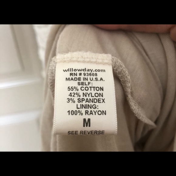 Willow & Clay Ivory Maxi Dress M - Picture 5 of 5